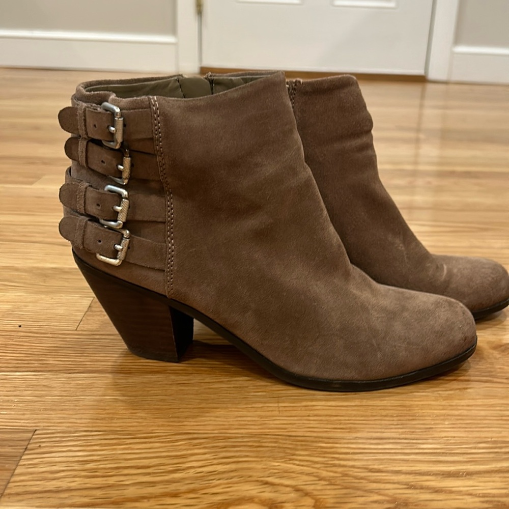 Sam Edelman Lucca suede 3” ankle boots